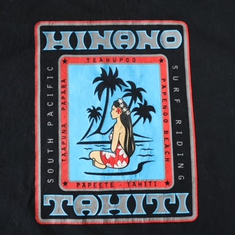"HINANO TAHITI" Used T-Shirt