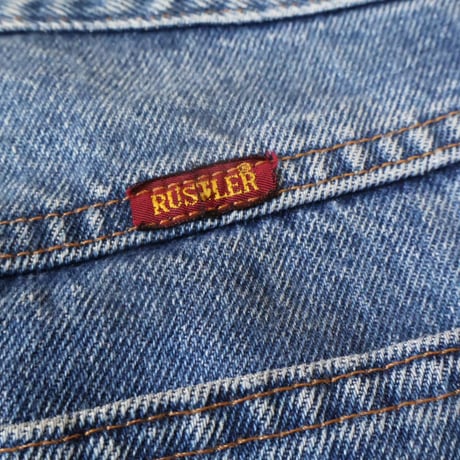 "RUSTLER" Used Denim