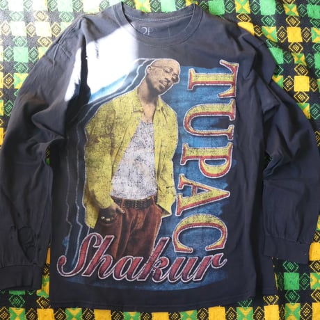 "2PAC" Used Long Sleeves T-Shirt