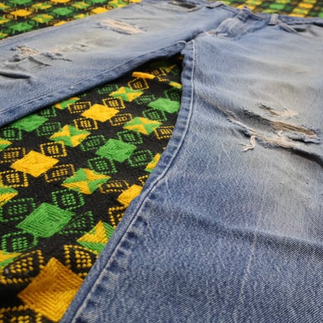 80's "Wrangler” Made In U.S.A Used Denim Pants
