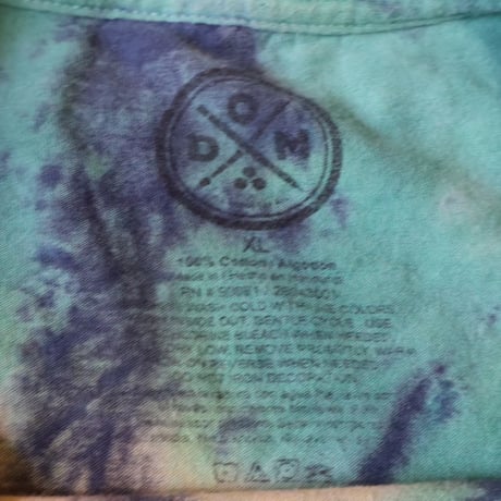 "Rasta color" Used T-Shirt