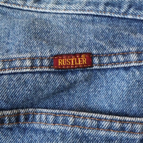 "RUSTLER" Used Denim