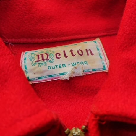 70's MELTON Used Wool Jacket