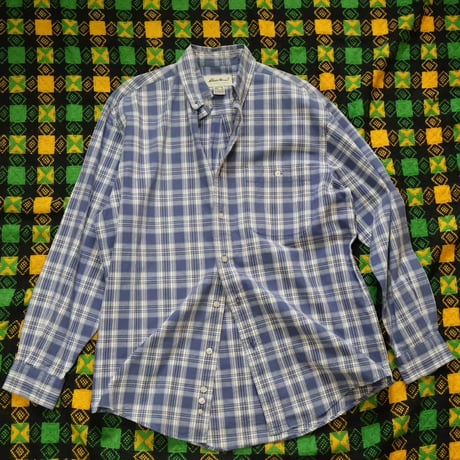 90's "Eddie Bauer” Used Long Sleeves Shirts