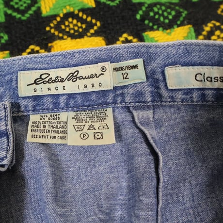 90's "Eddie Bauer” Used Denim Shorts