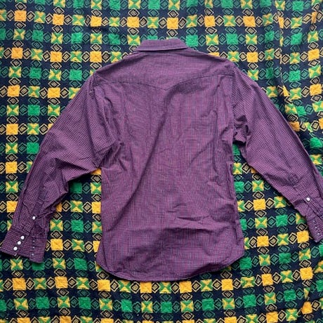 Used Wrangler Check Western Shirt