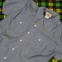 90's "Dickies” Used Chambray Shirts