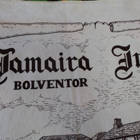 “JAMAICA INN” Used Tea Towel