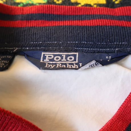 90's "POLO RALGH LAUREN"Used Emblem Stadium Jacket