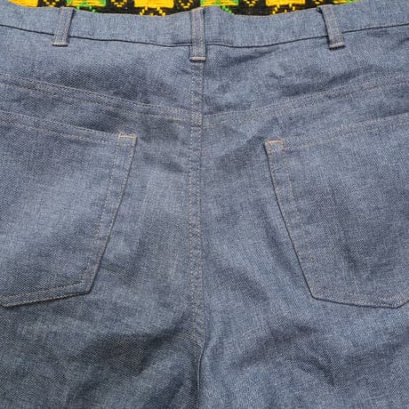 "FIT FOREVER" Used Denim Slacks