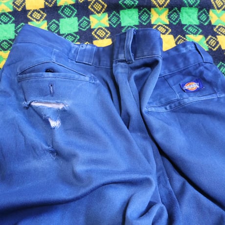 80's "Dickies” Talon Zip Used Work Pants