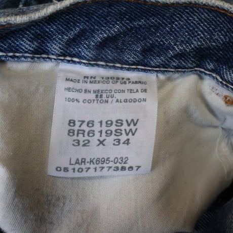"RUSTLER" Used Denim