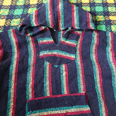 "Rasta Color” Used Mexican Parka
