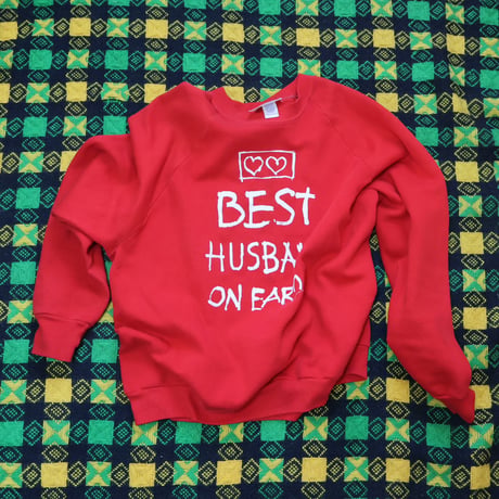 90's "THE BEST ON EARTH" Used Sweat