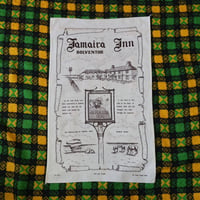 “JAMAICA INN” Used Tea Towel