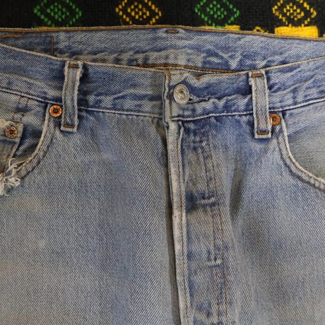 90‘s ”Levi‘s 501” Used Denim