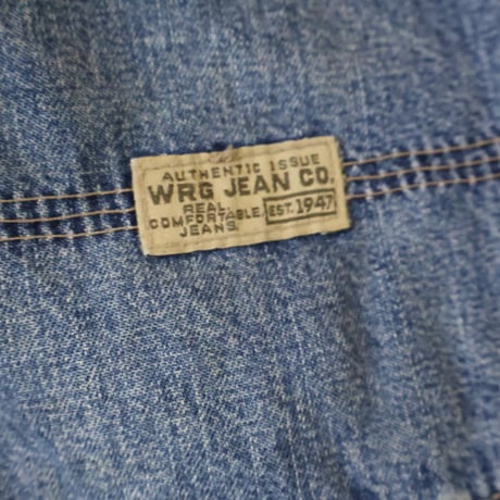 "Wrangler” Used Denim Painter Shorts