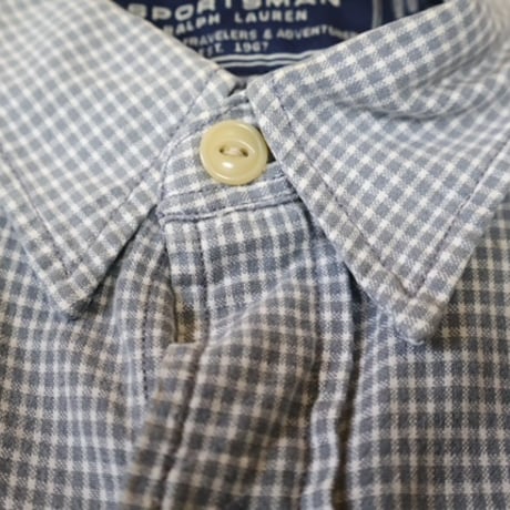 "POLO SPORT" Used Check Shirt