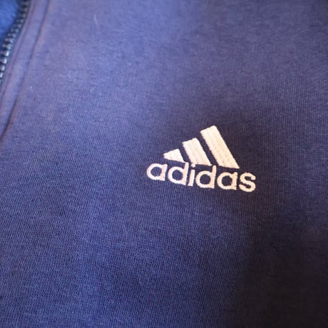 90's "adidas" Used Zip Hoodie