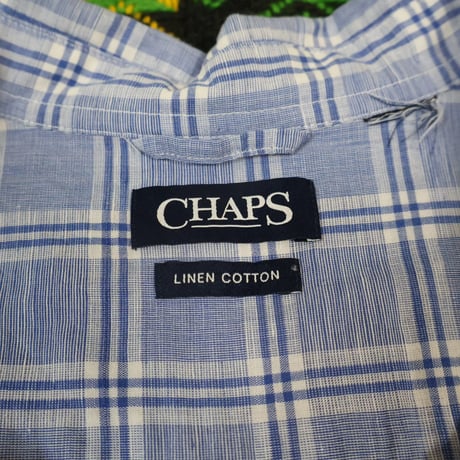 "CHAPS" Used Linen Cotton Shirts