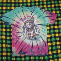 "RASTA COLOR タイダイ柄” Used T-Shirt