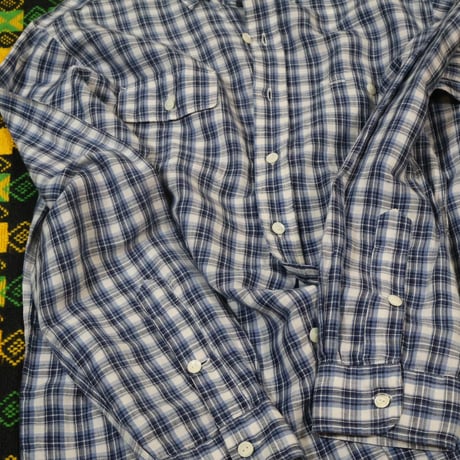 90's "Polo by Ralgh Lauren” Used Linen Cotton Shirts