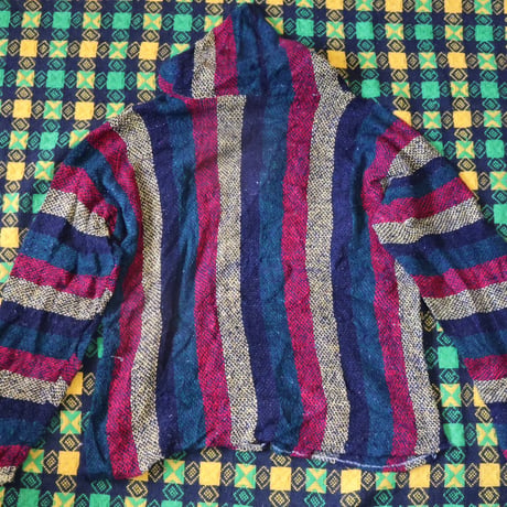 "Rasta color" Used Mexican Parka