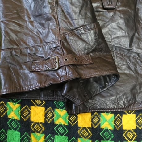 "Made In Italy" Used Leather Vest