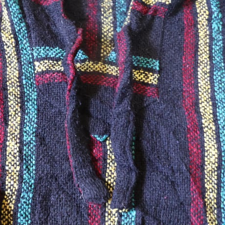 "Rasta color" Used Mexican Parka