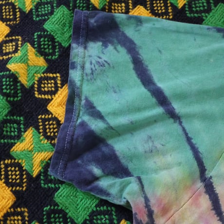 "RASTA COLOR タイダイ柄” Used T-Shirt