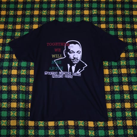 "MARTIN LUTHER KING" Used T-Shirt