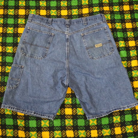 "Wrangler” Used Denim Painter Shorts
