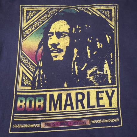 "BOB MARLEY" Used T-Shirt