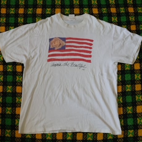 90‘s ”NATURE‘S THREADS" Used T-Shirt