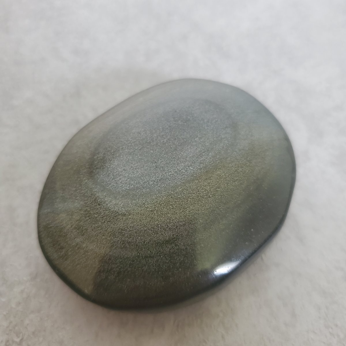 ゴールドオブシディアンパームNo.580 ゴールデンシーンオブシディアン