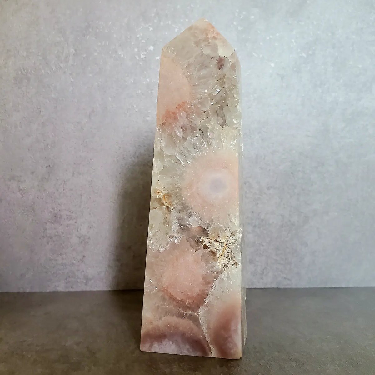 プラシオライト+桜瑪瑙ポイント | Kilig crystal