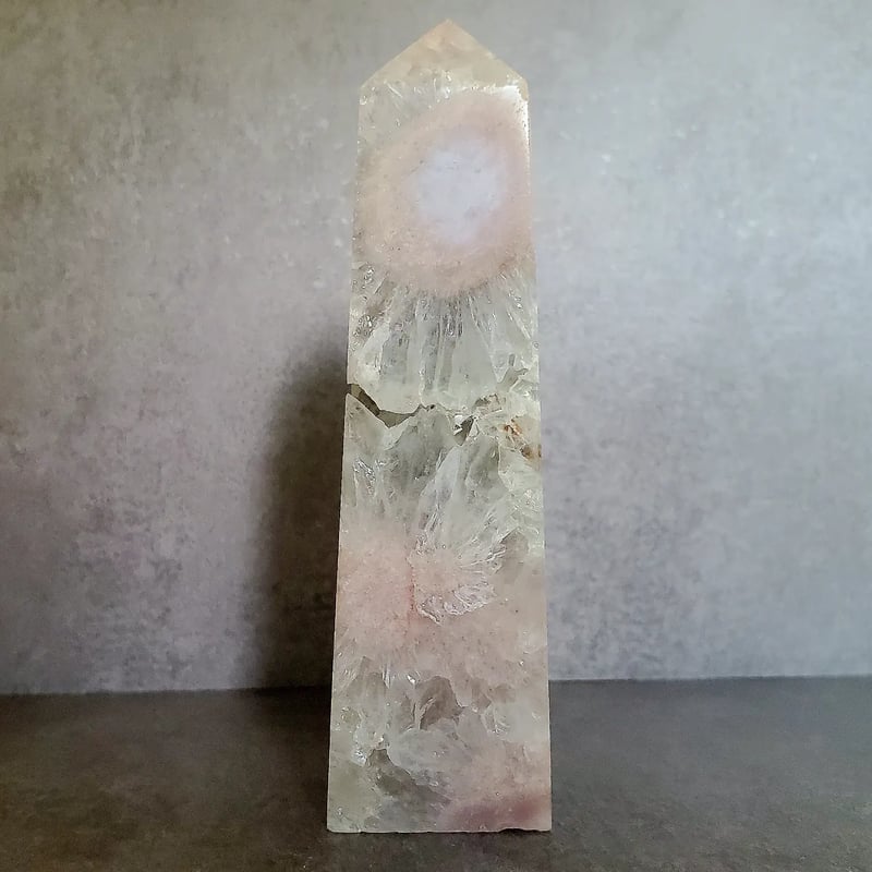 プラシオライト+桜瑪瑙ポイント | Kilig crystal