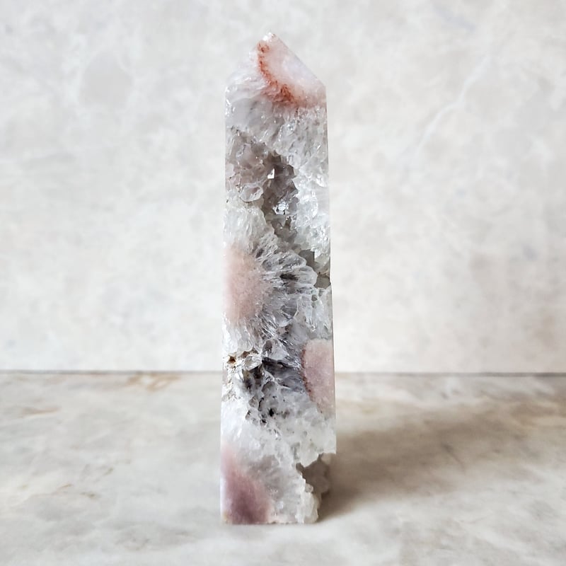 プラシオライト+桜瑪瑙ポイント | Kilig crystal