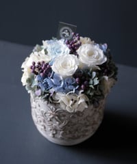 Preserved Flower/＜アンシャンテラウンドS＞ブルー