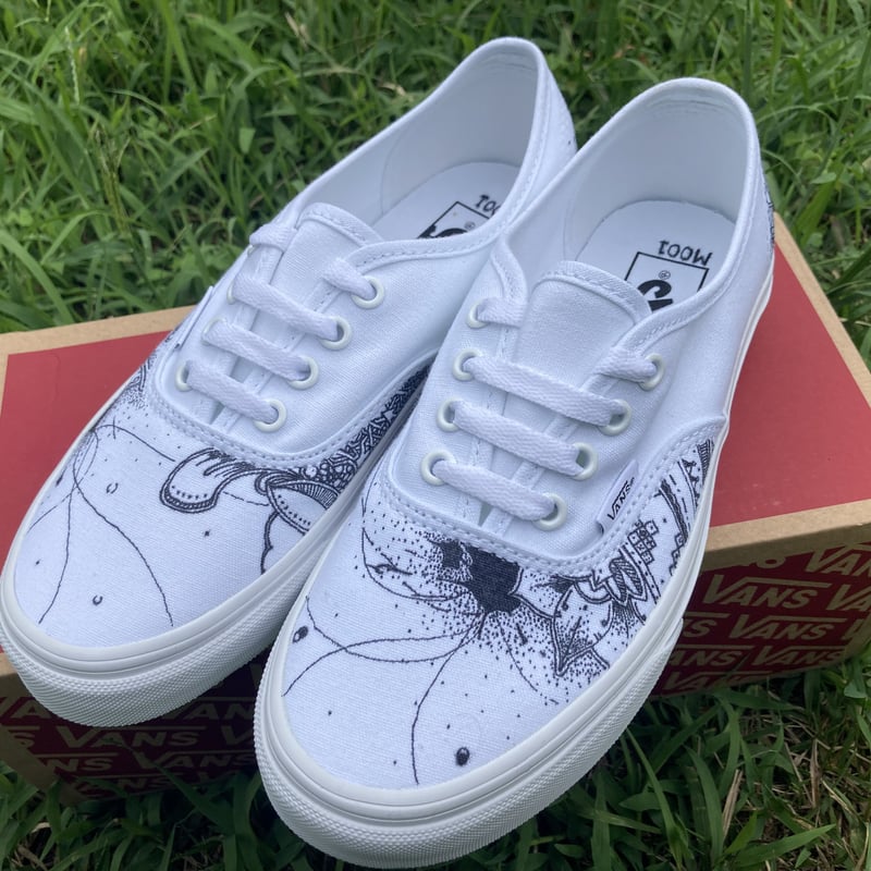 VANS Authentic Hand Drawn Custom 23.5cm(US Men VANS Authentic Hand Drawn Custom 23.5cm(US Men