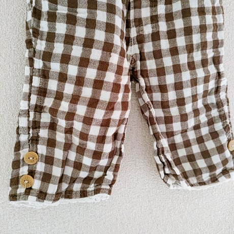 チェックパンツ(95cm)　G-0059