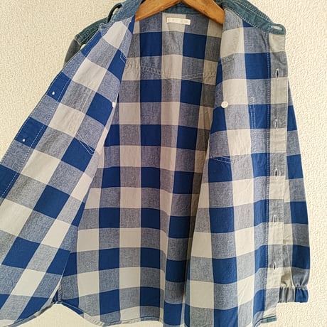 チェックシャツ(140cm)　Bｰ0040