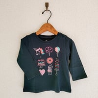 長袖Tシャツ(90cm)　Gｰ0008