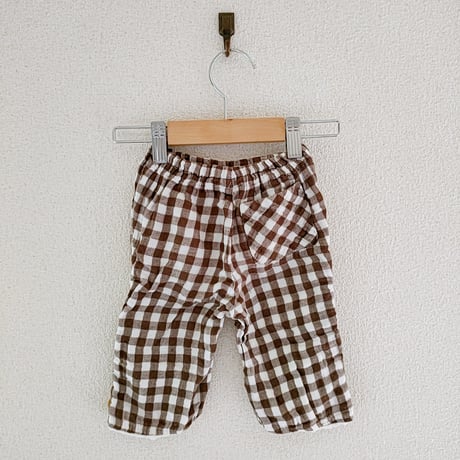 チェックパンツ(95cm)　G-0059