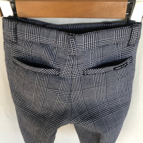 ブラック チェック ハーフパンツ(90cm)　B-0068