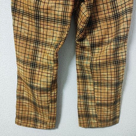 チェックパンツ(ウエスト84cm)　M-0006