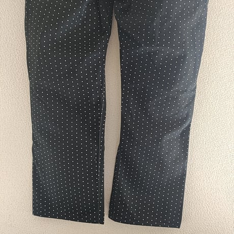 ドットデニムパンツ(W34)　M-0011