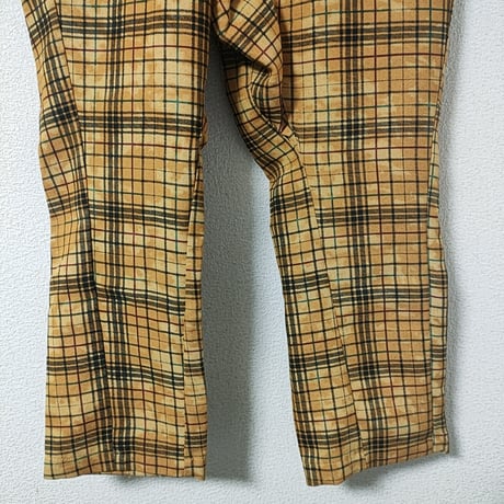 チェックパンツ(ウエスト84cm)　M-0006