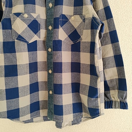 チェックシャツ(140cm)　Bｰ0040