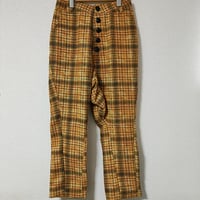 チェックパンツ(ウエスト84cm)　M-0006